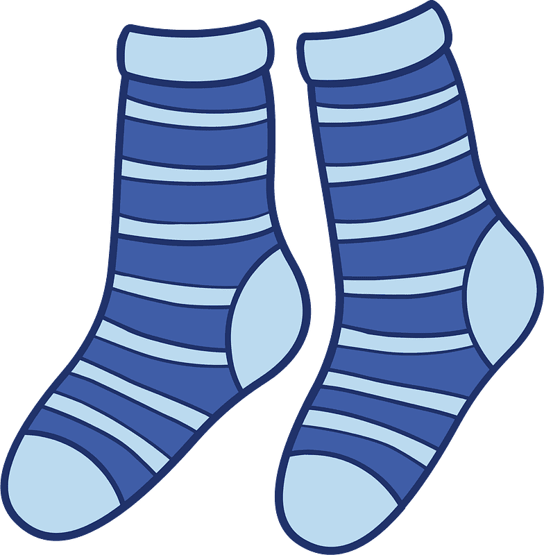 Socks clipart transparent free