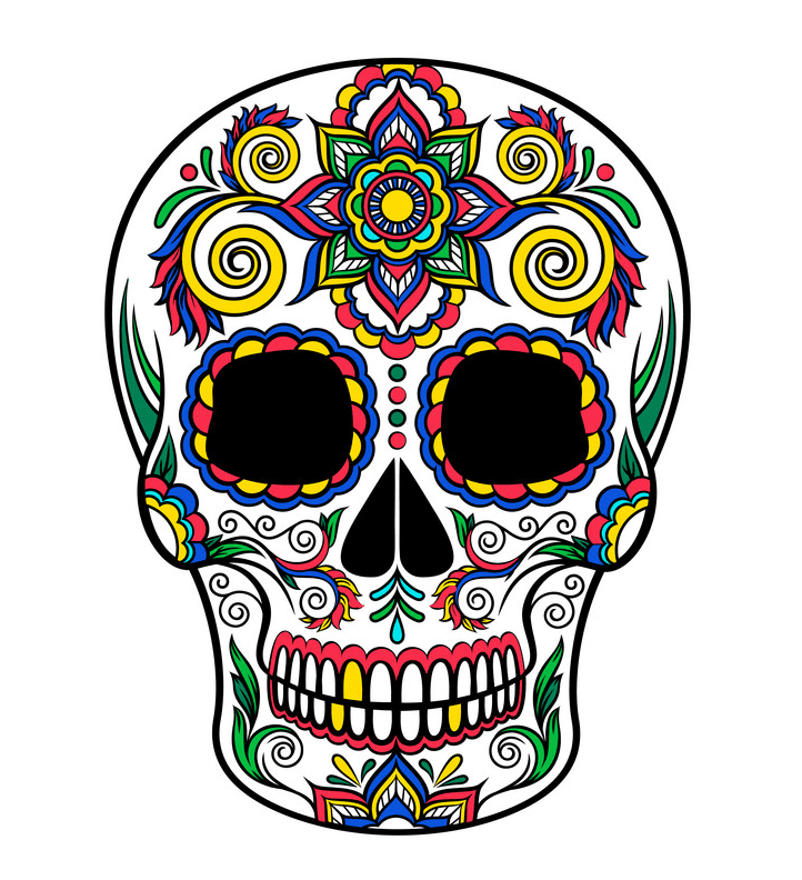 Sugar Skull clipart png picture