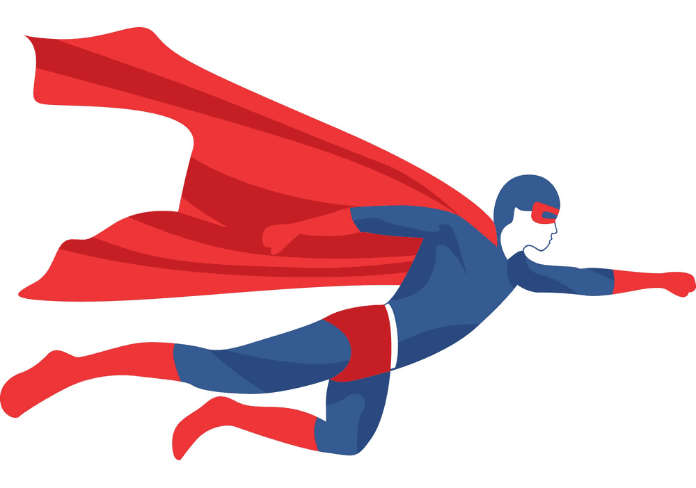 Superhero clipart 5