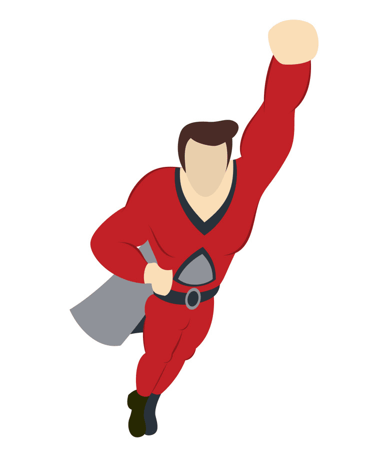 Superhero clipart 6