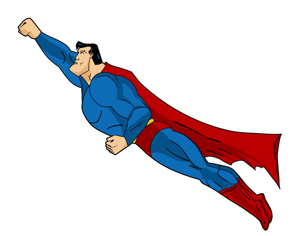 Superhero clipart 9