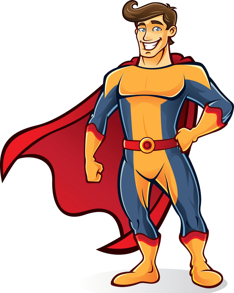 Superhero clipart download