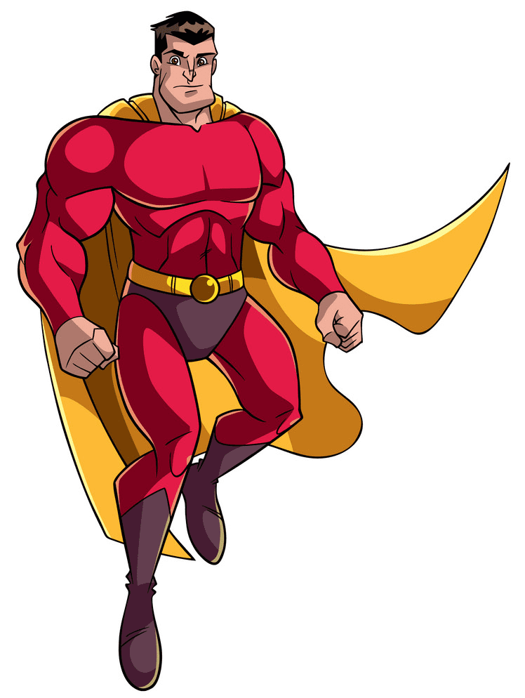 Superhero clipart for kid