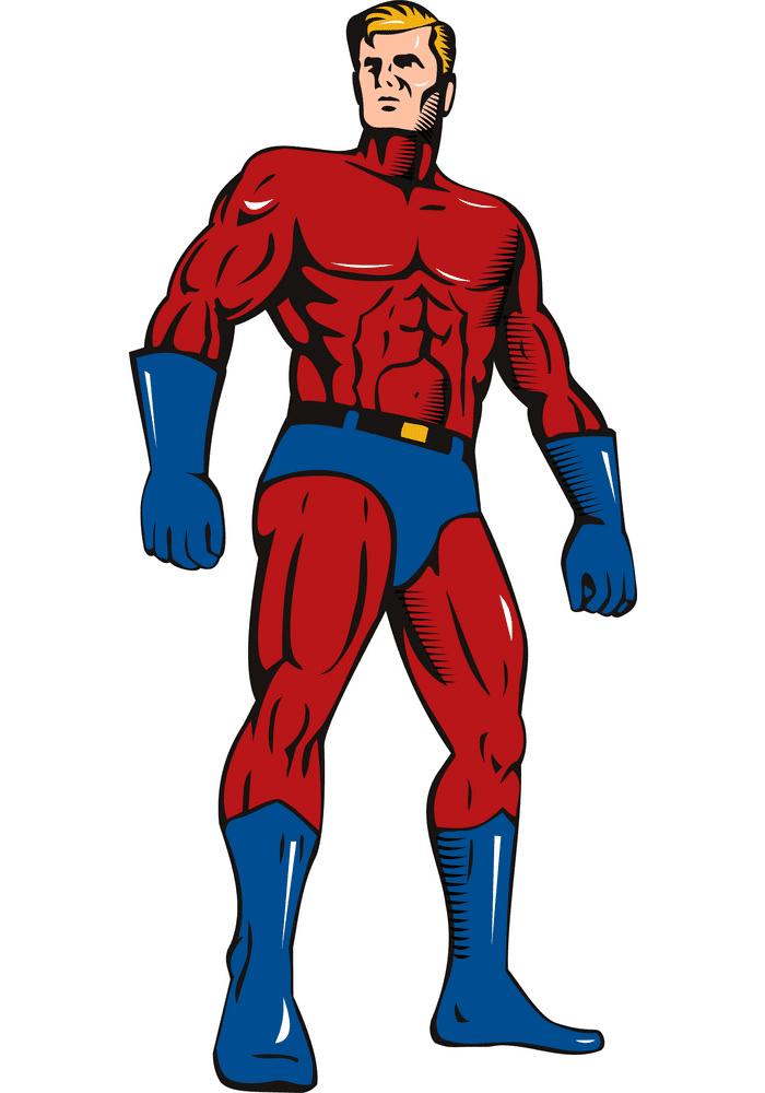 Superhero clipart png for kid