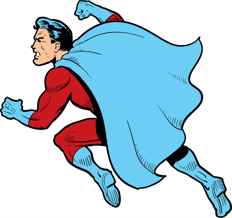 Superhero clipart png image