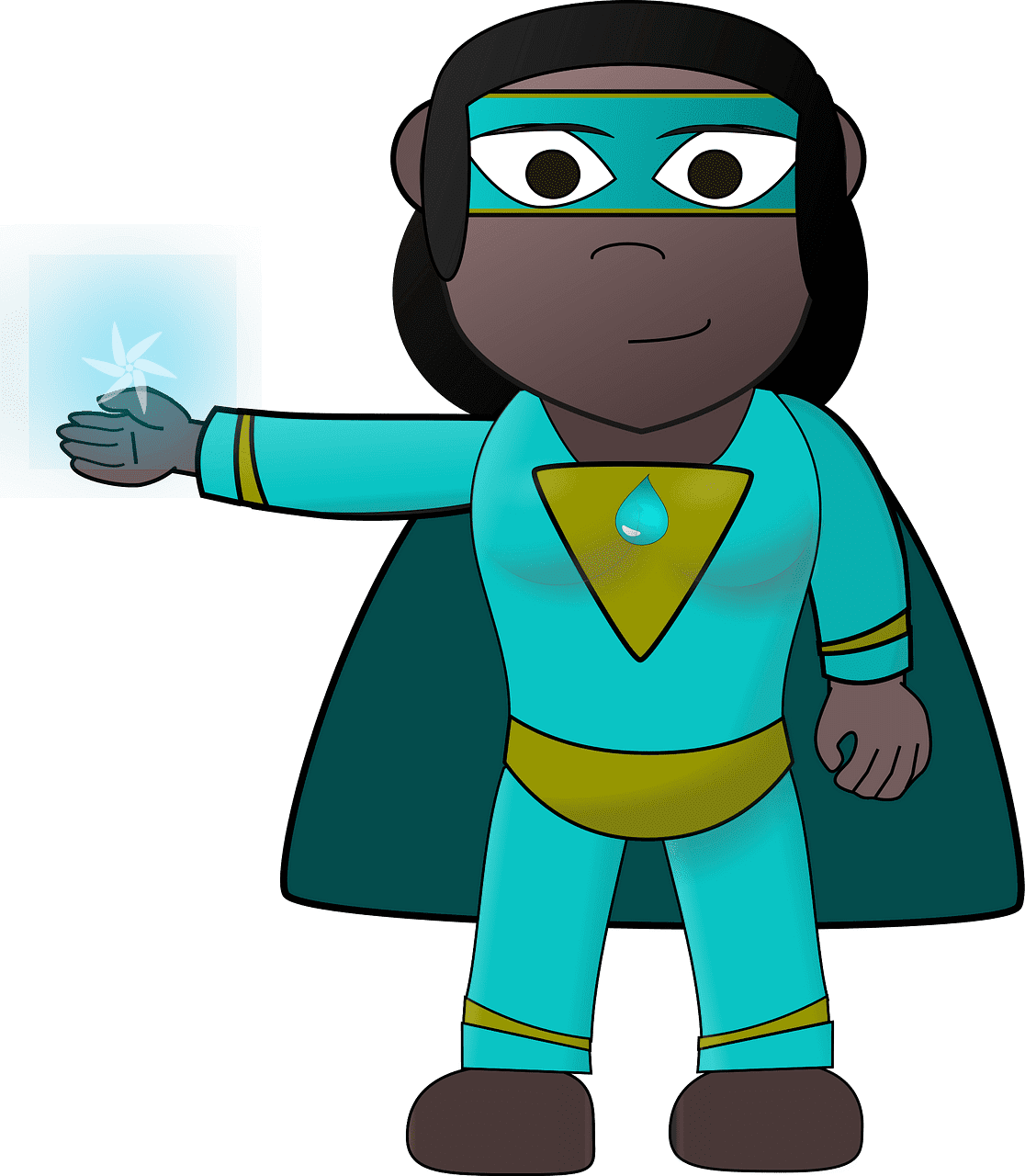 Superhero clipart transparent 4