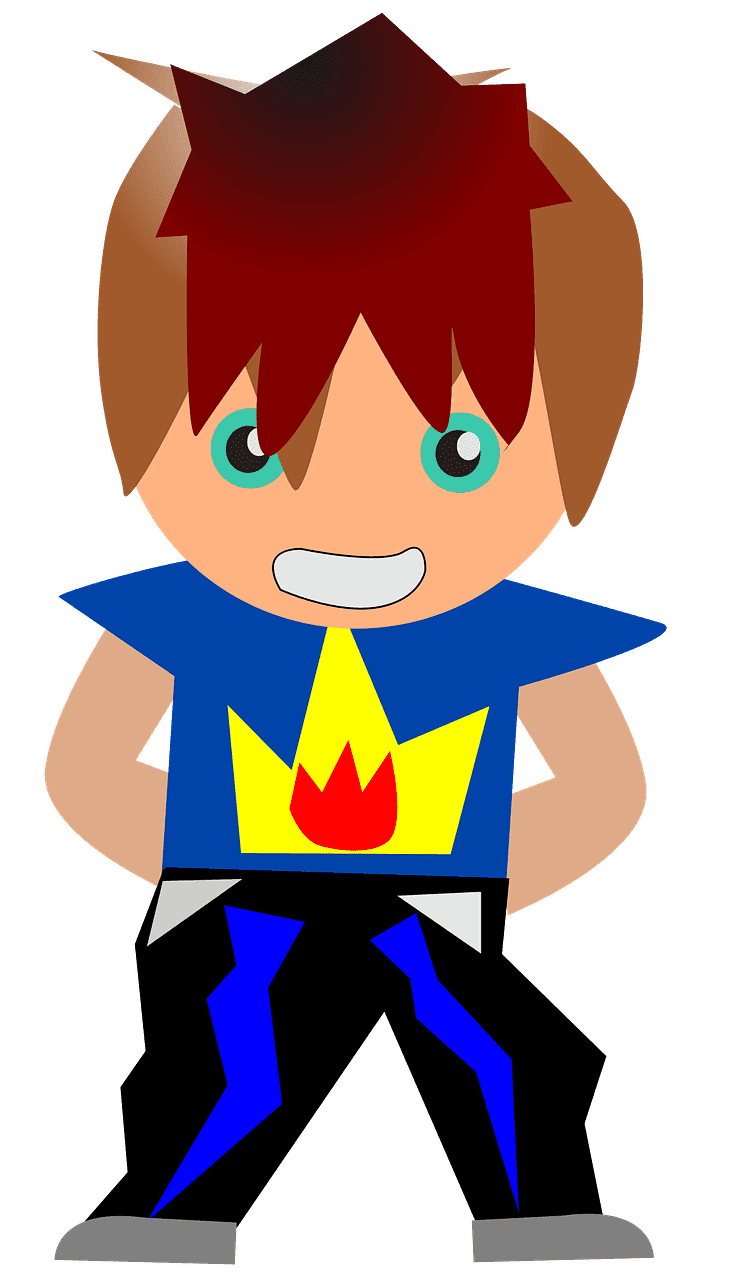 Superhero clipart transparent for kid