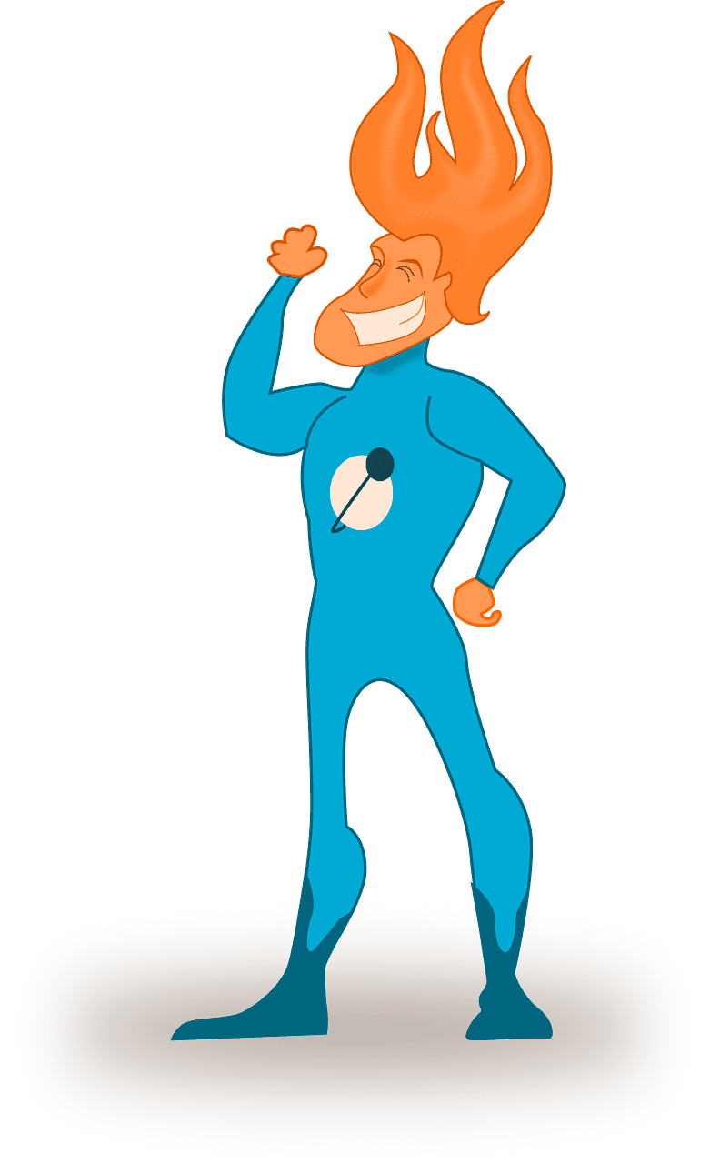 Superhero clipart transparent