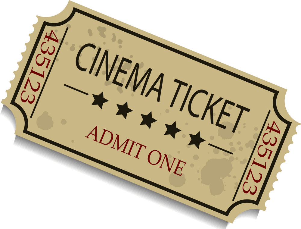Ticket clipart 1