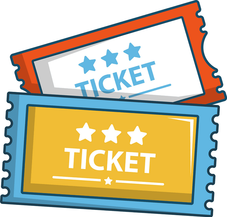 Ticket clipart 2