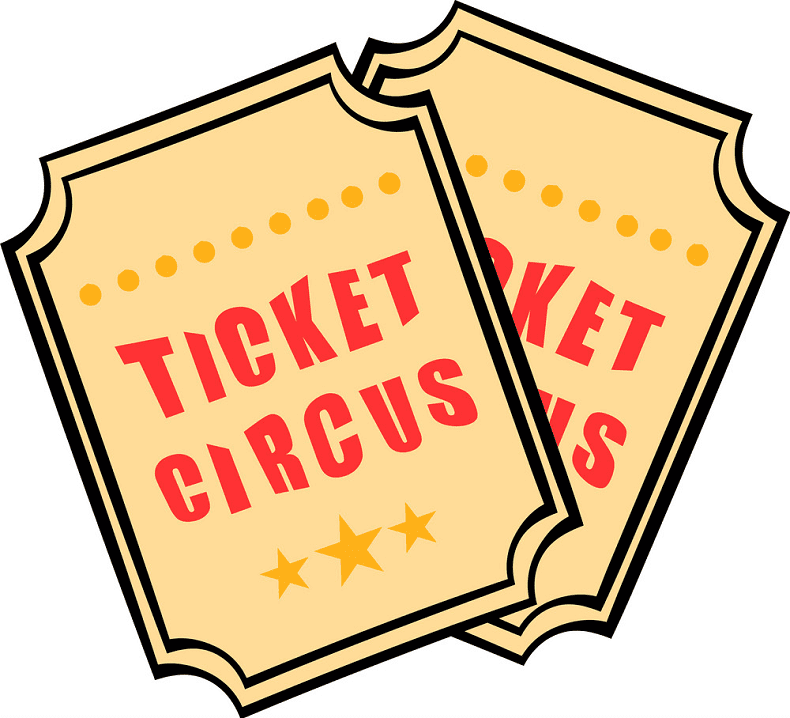 Ticket clipart 5