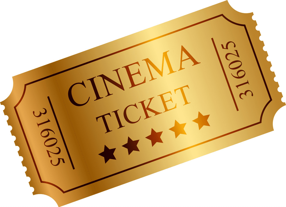 Ticket clipart png download