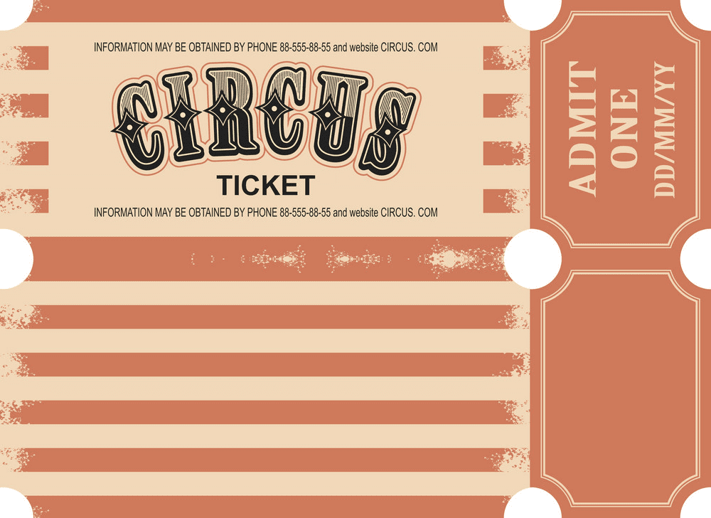 Ticket clipart png image