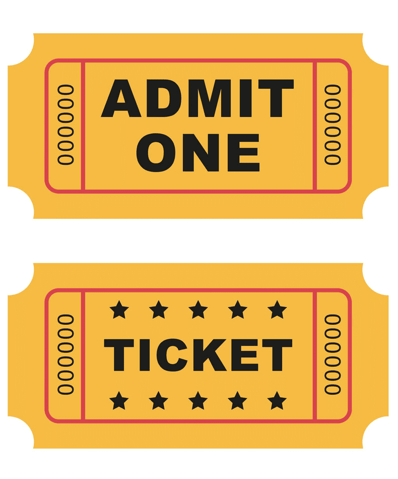 Ticket clipart png