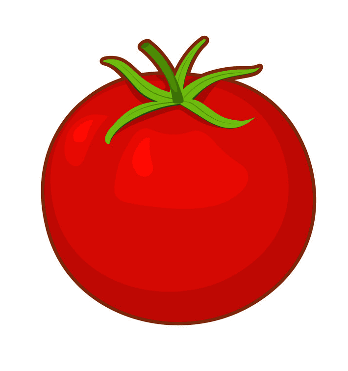 Tomato clipart 3