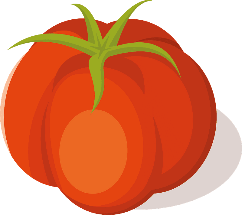 Tomato clipart transparent 1