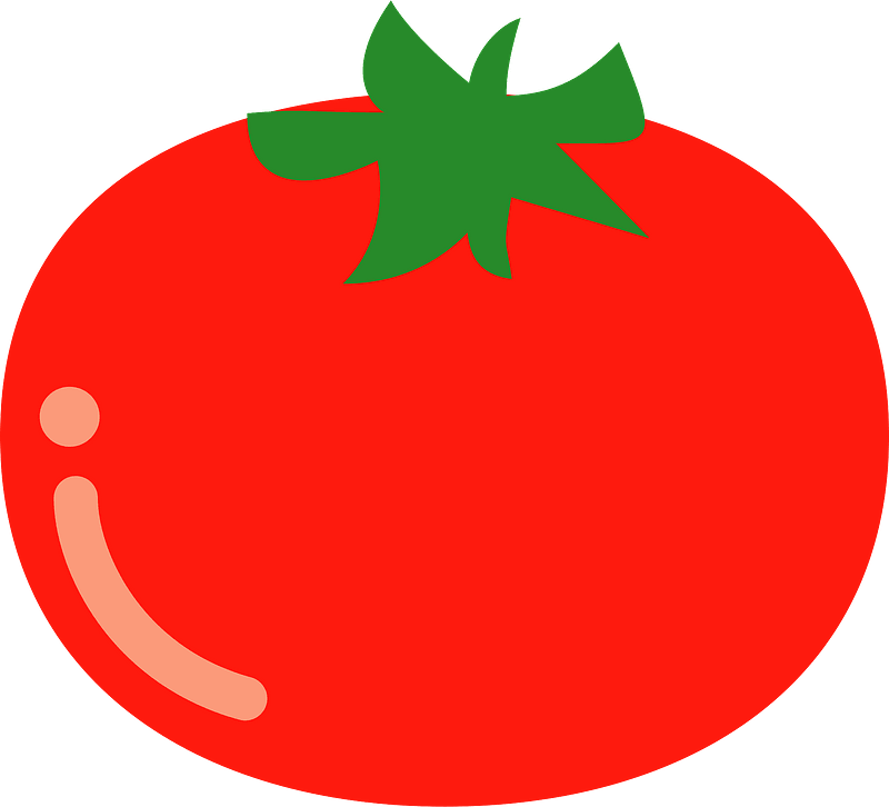 Tomato clipart transparent 6