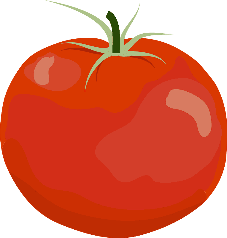 Tomato clipart transparent background 1