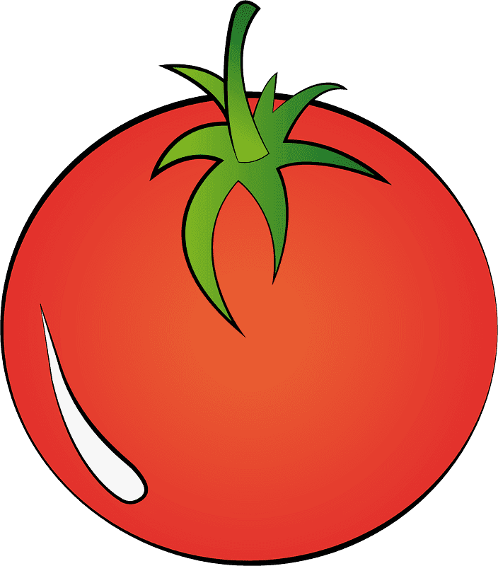 Tomato clipart transparent for kid