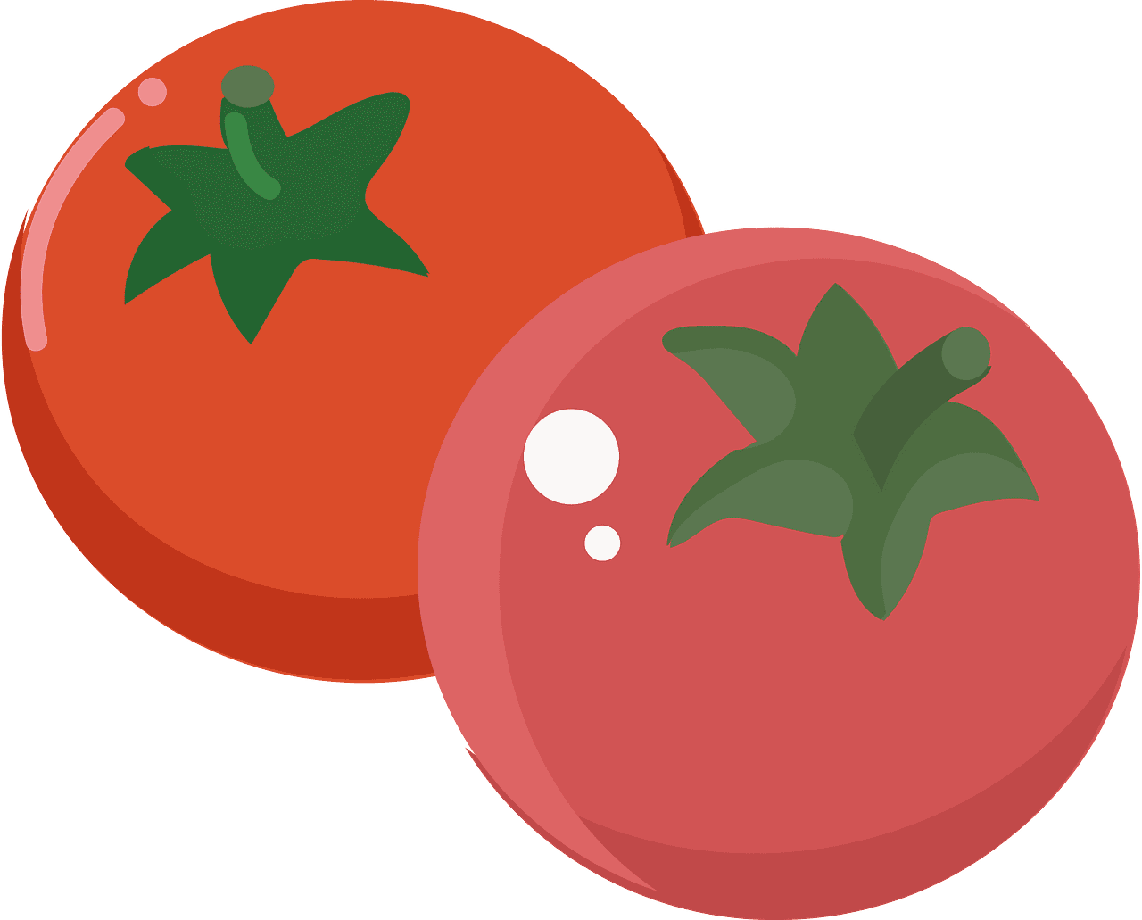 Tomatoes clipart transparent