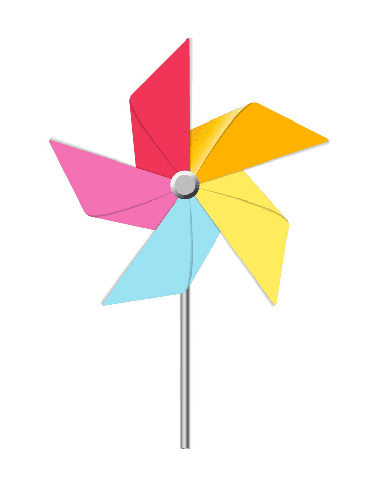 Toy Windmill clipart