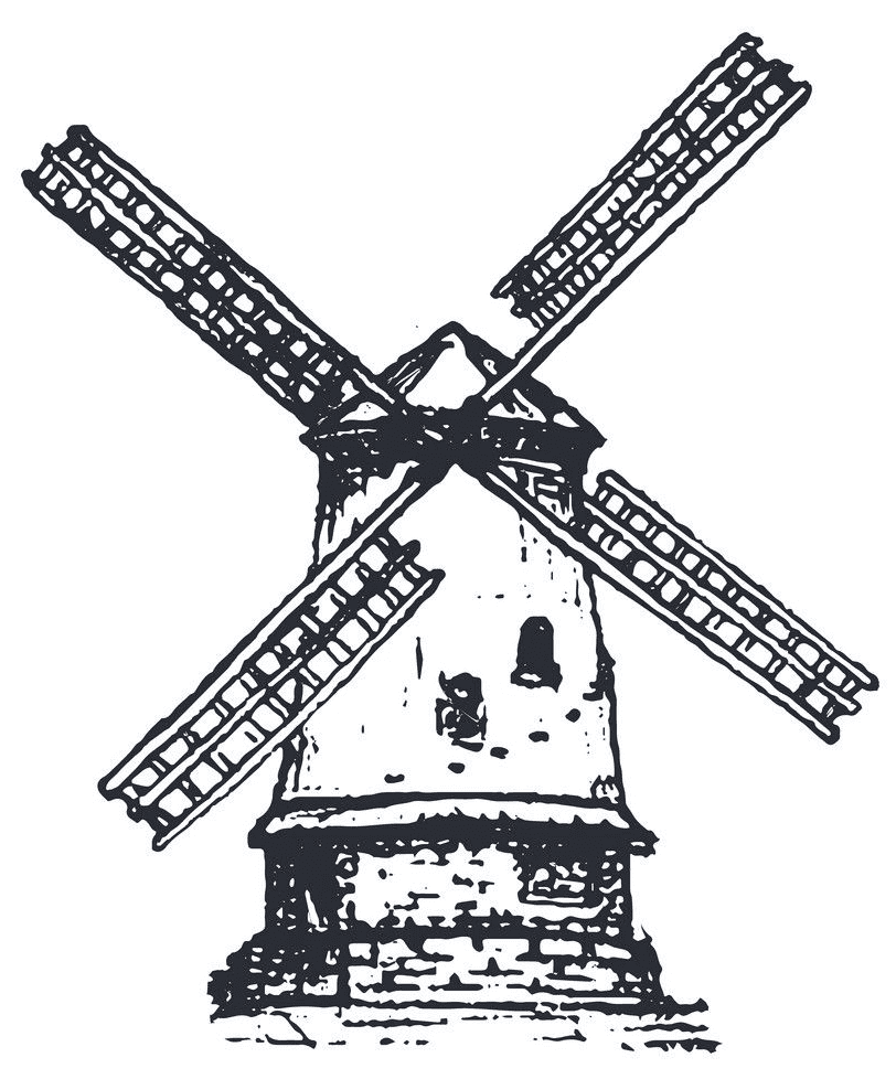 Windmill clipart 9