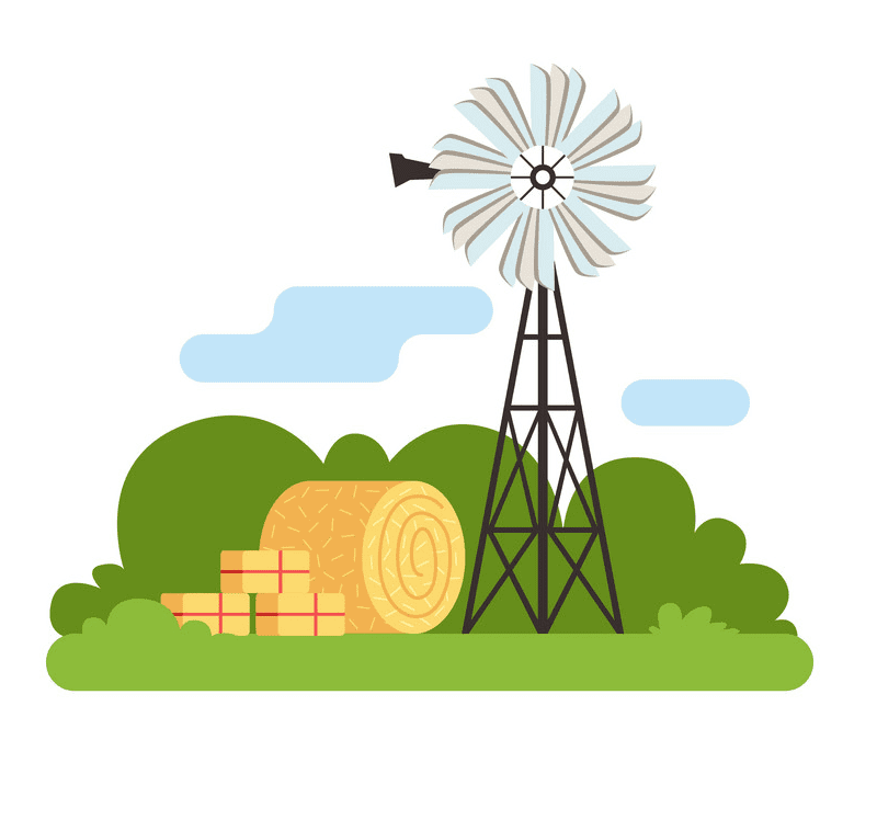 Windmill clipart download