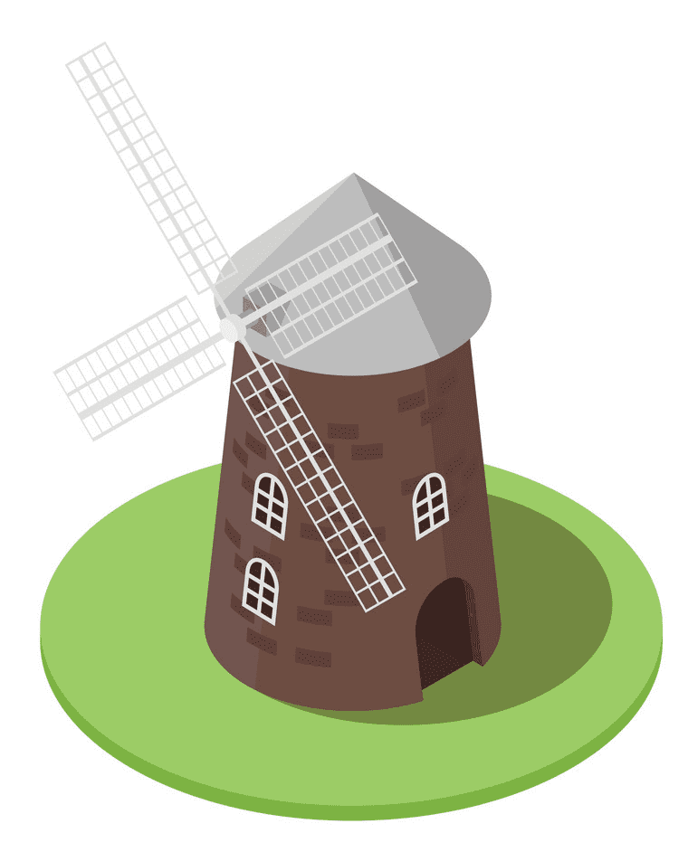 Windmill clipart free download
