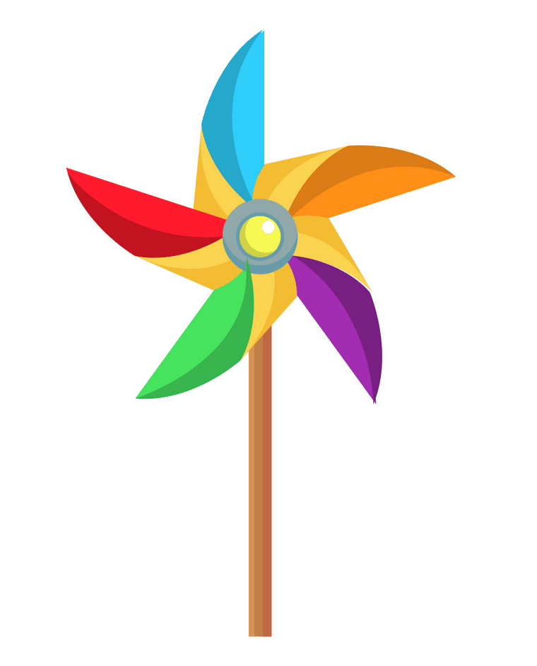 Windmill clipart free picture