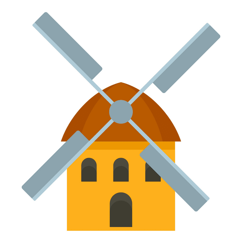 Windmill clipart png