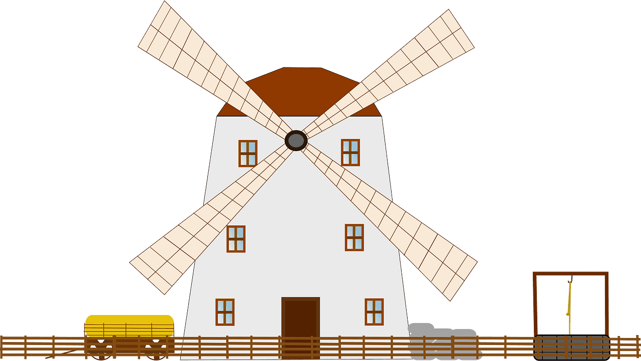 Windmill clipart transparent 10