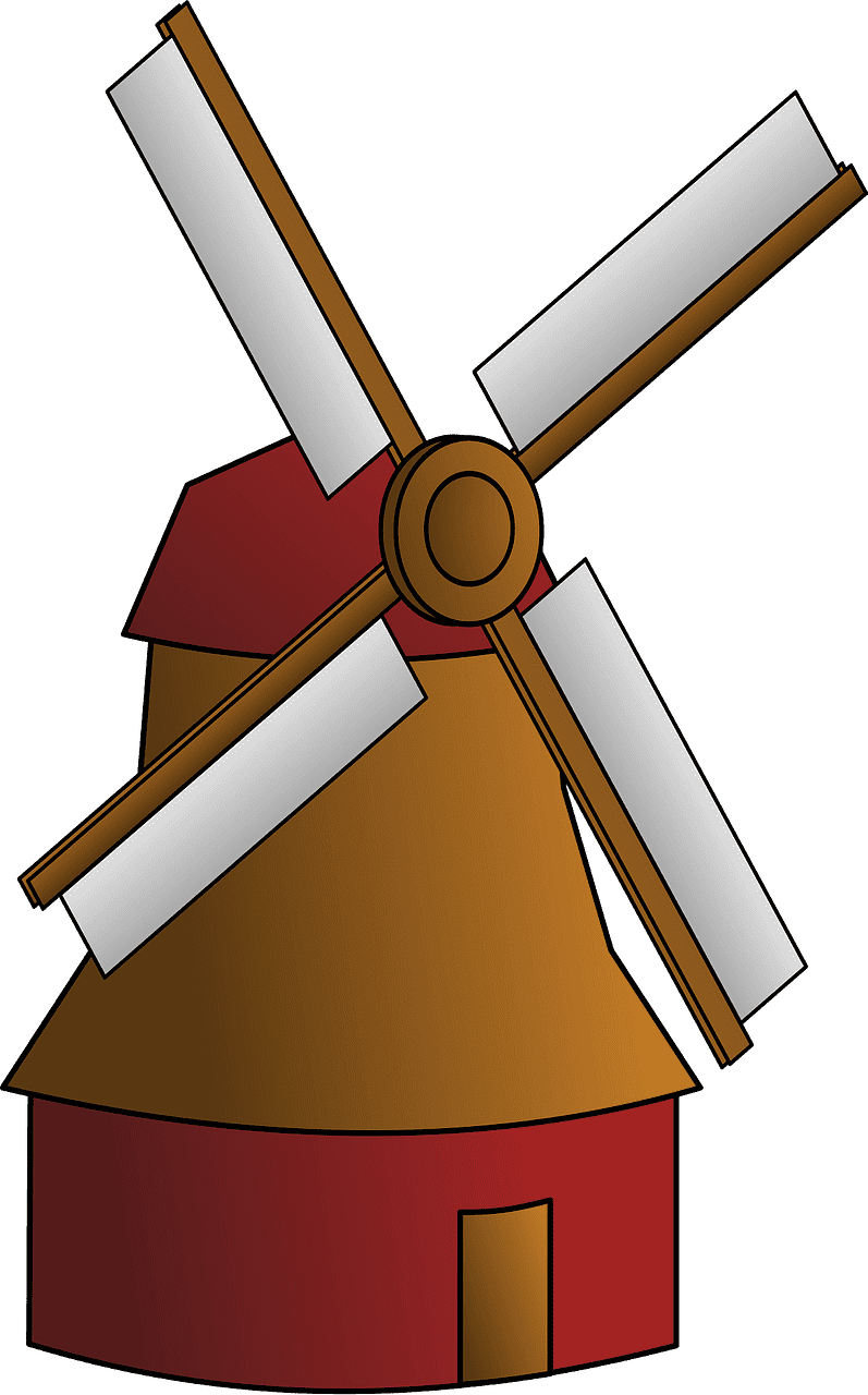 Windmill clipart transparent 9