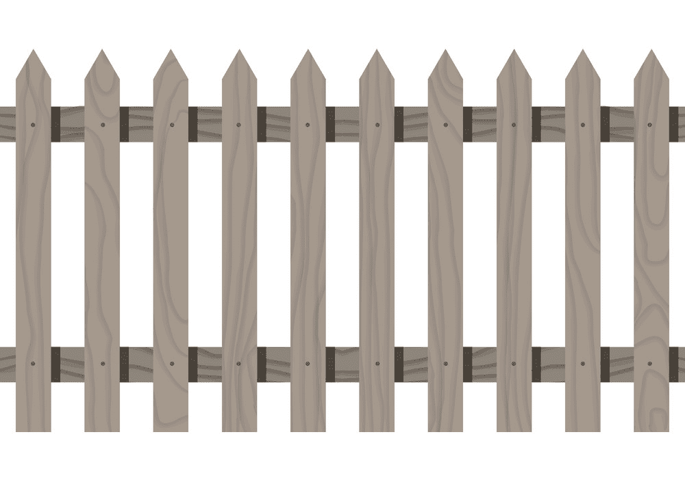Wooden Fence clipart 3