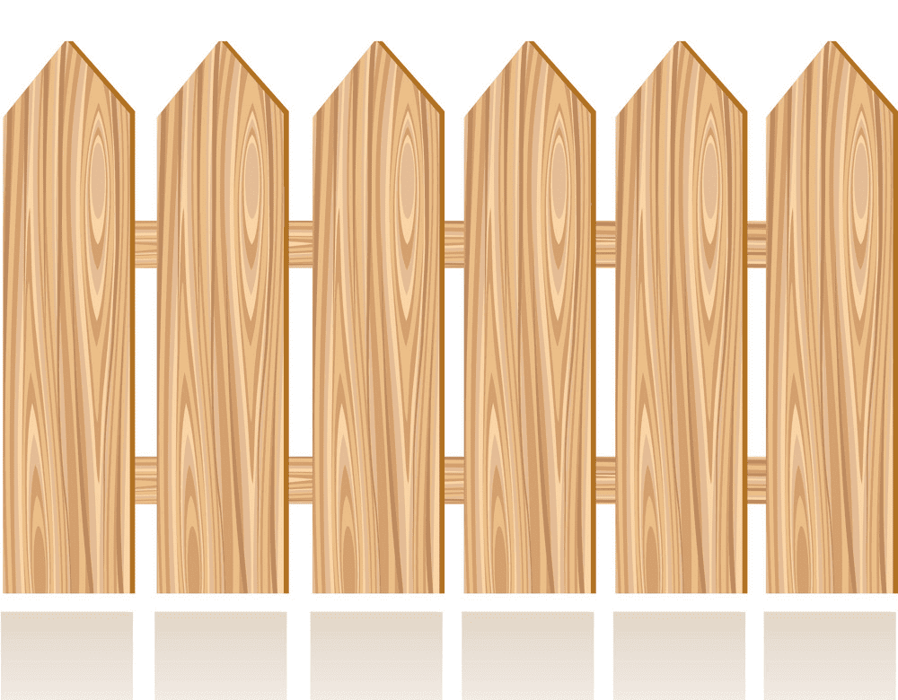 Wooden Fence clipart free download