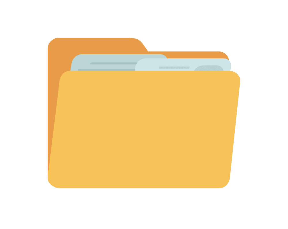 Yellow Folder clipart picture