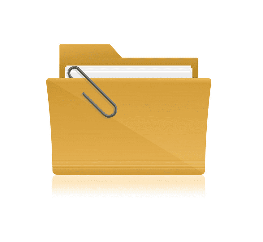 Yellow Folder clipart png images
