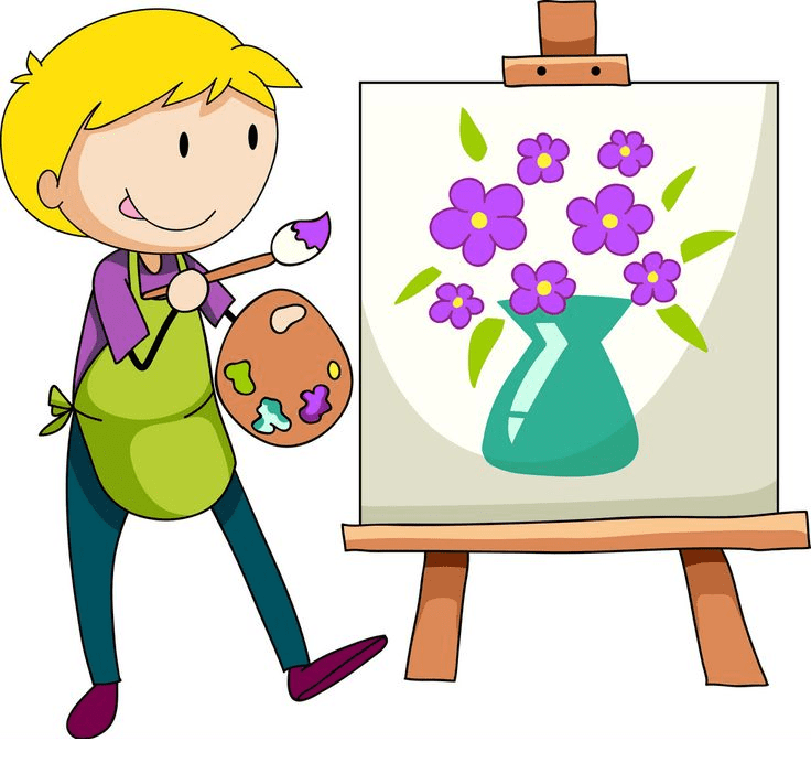 Artist clipart png for kid