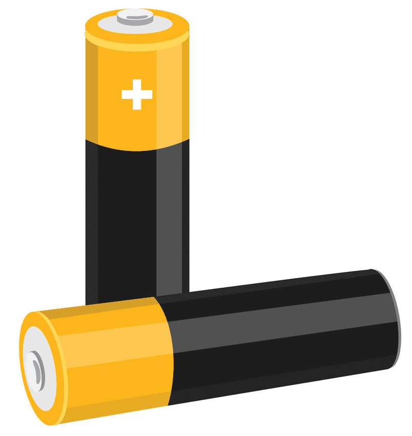 Battery clipart for kids