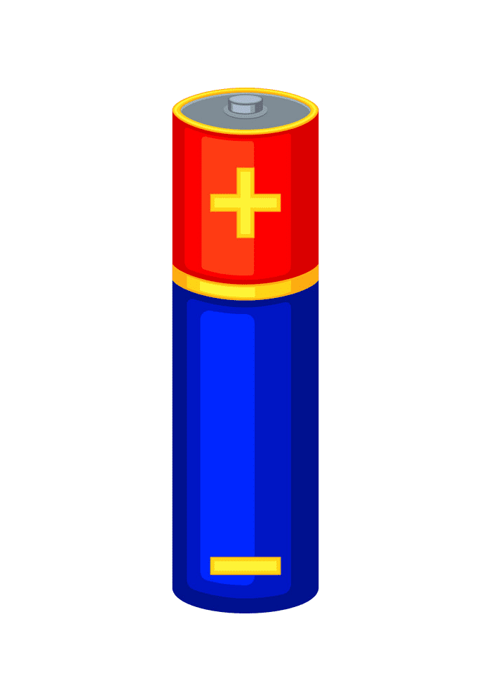 Battery clipart free for kid