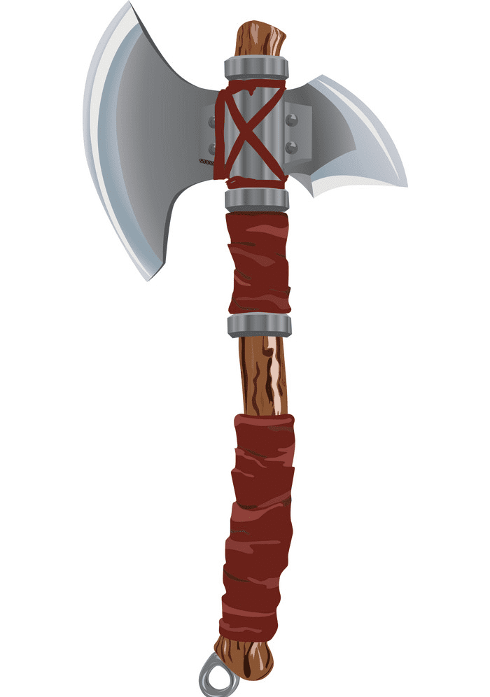 Battle Axe clipart for free