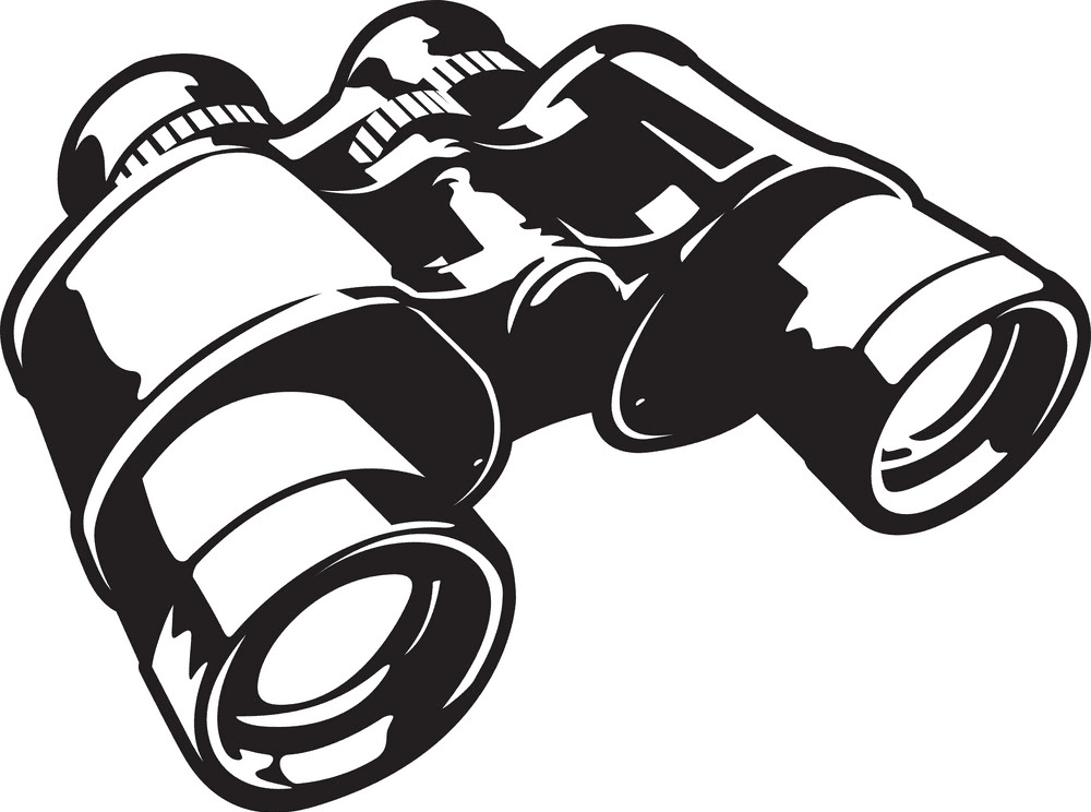 Binoculars clipart image