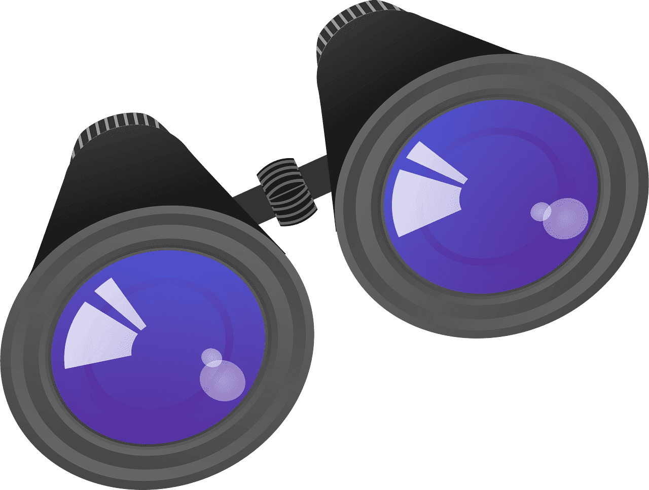 Binoculars clipart transparent 1