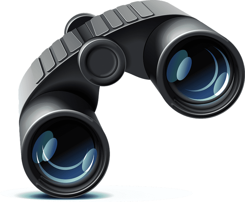 Binoculars clipart transparent 3