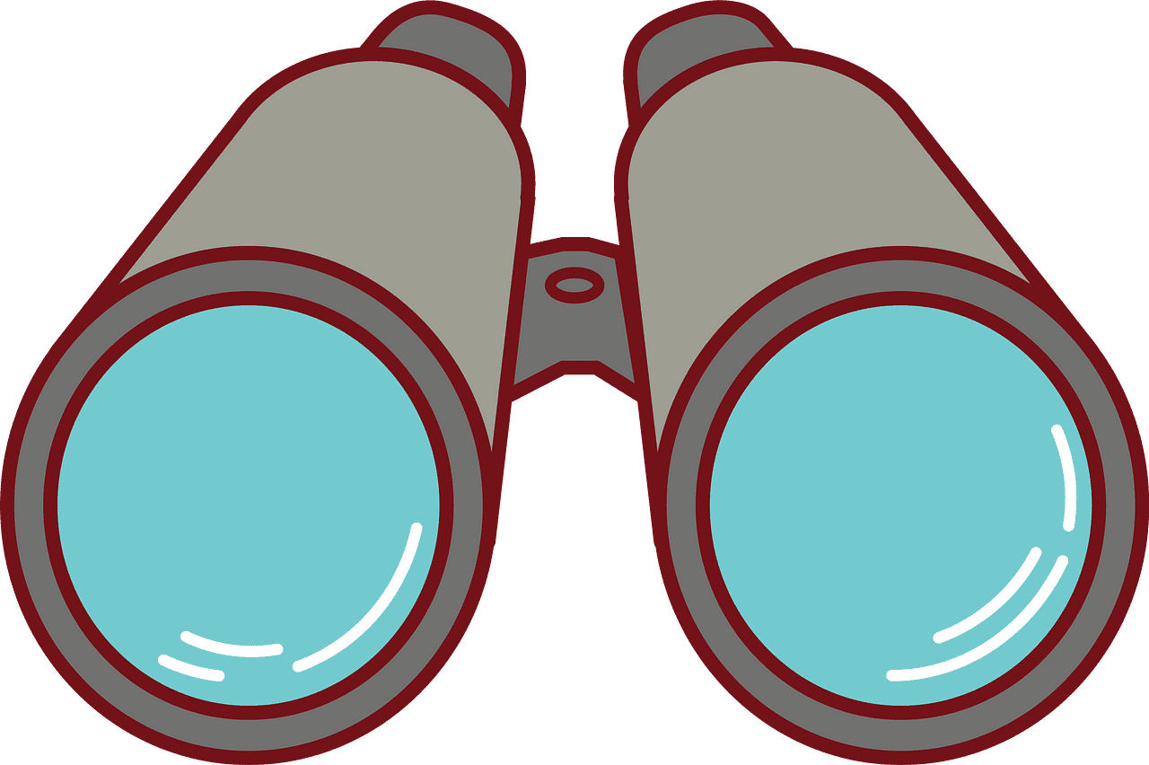 Binoculars clipart transparent for free