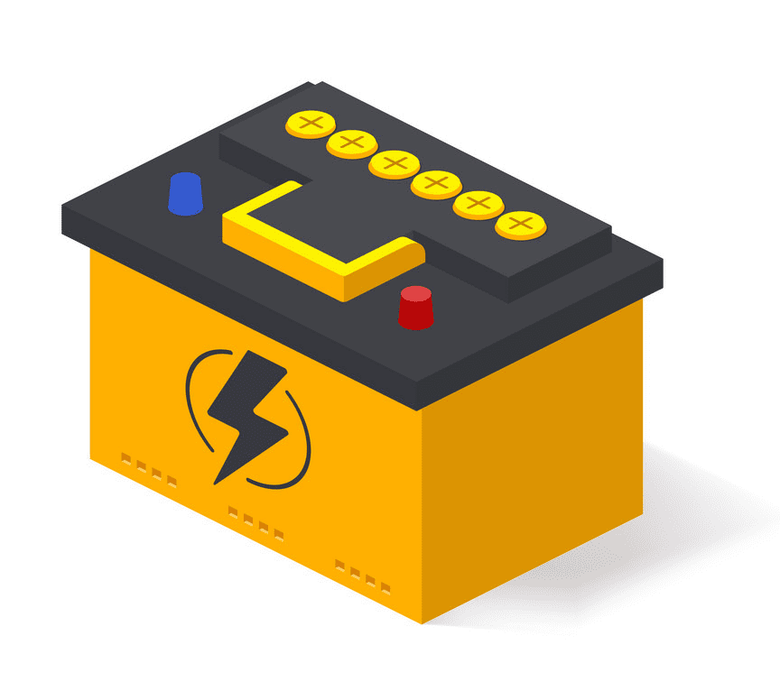 Car Battery clipart png image
