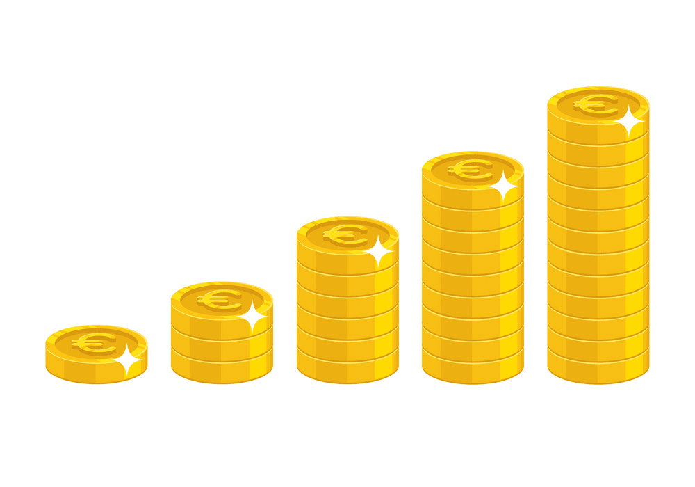 Coins clipart picture