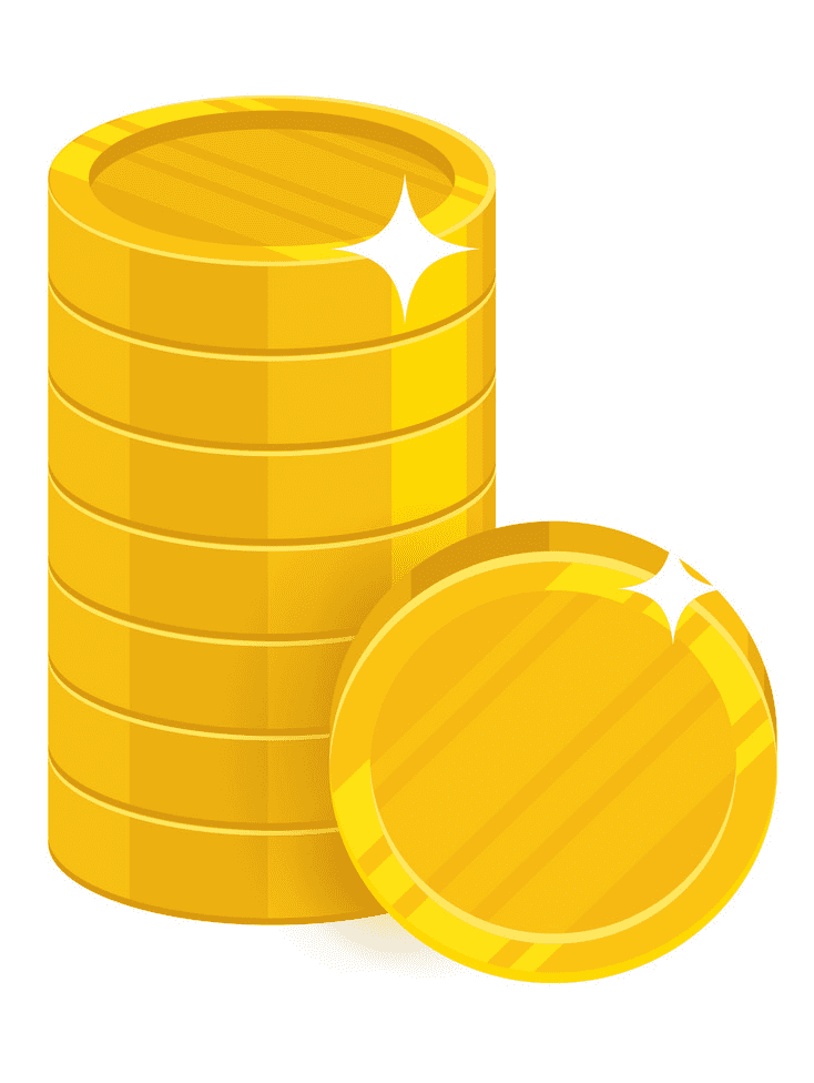 Coins clipart png free