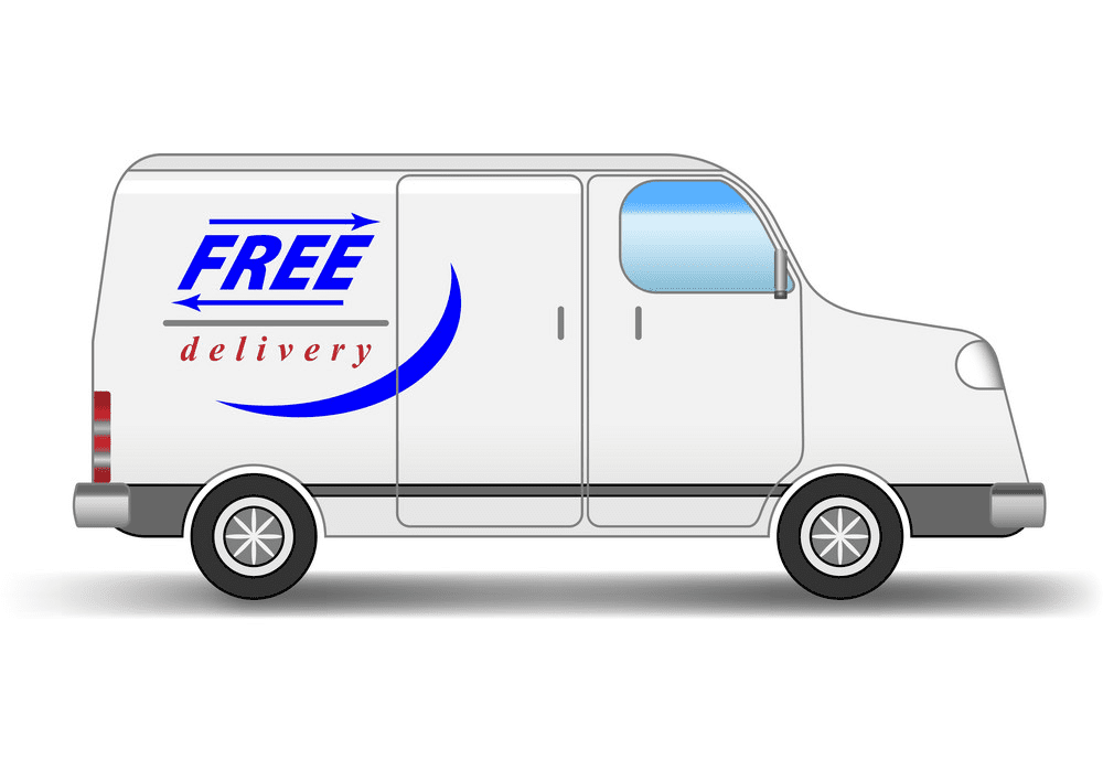 Delivery Van clipart
