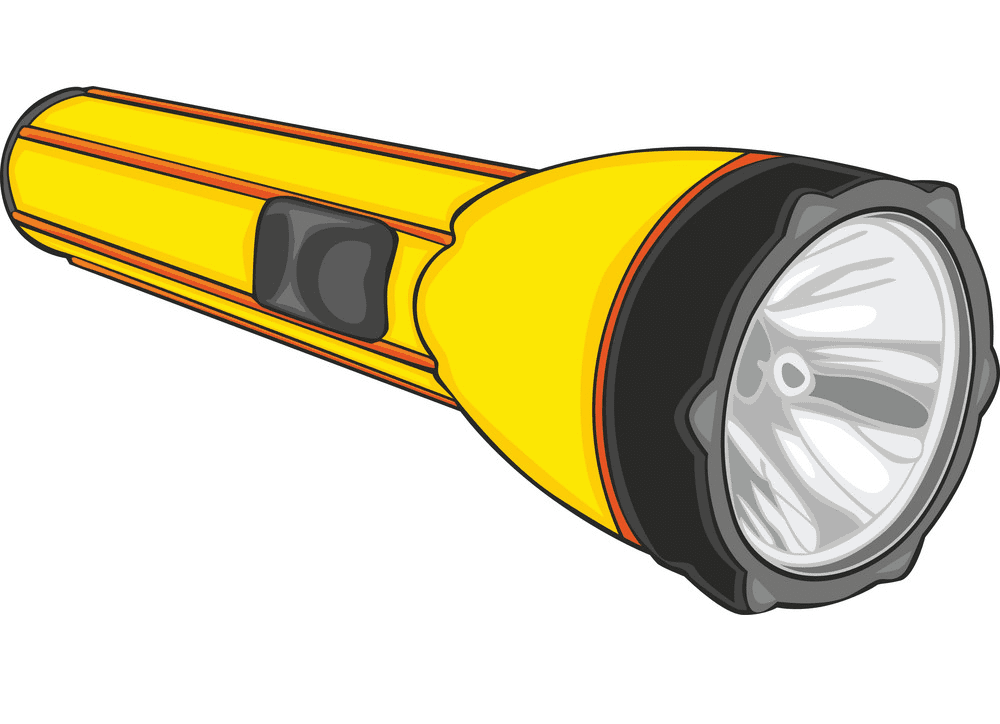 Flashlight clipart for free