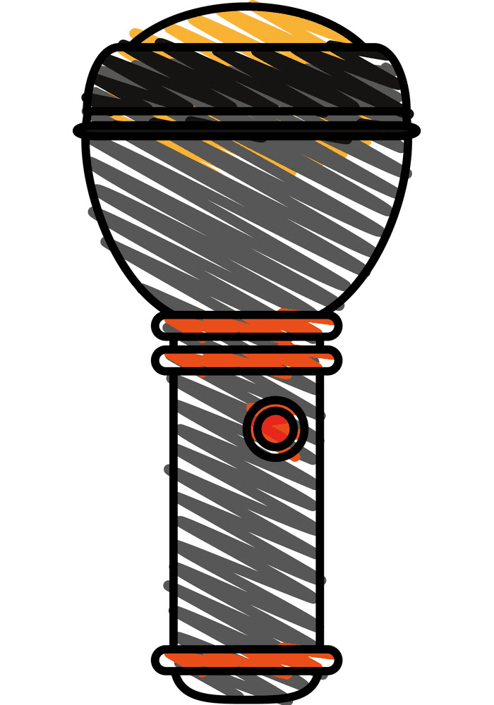 Flashlight clipart free picture
